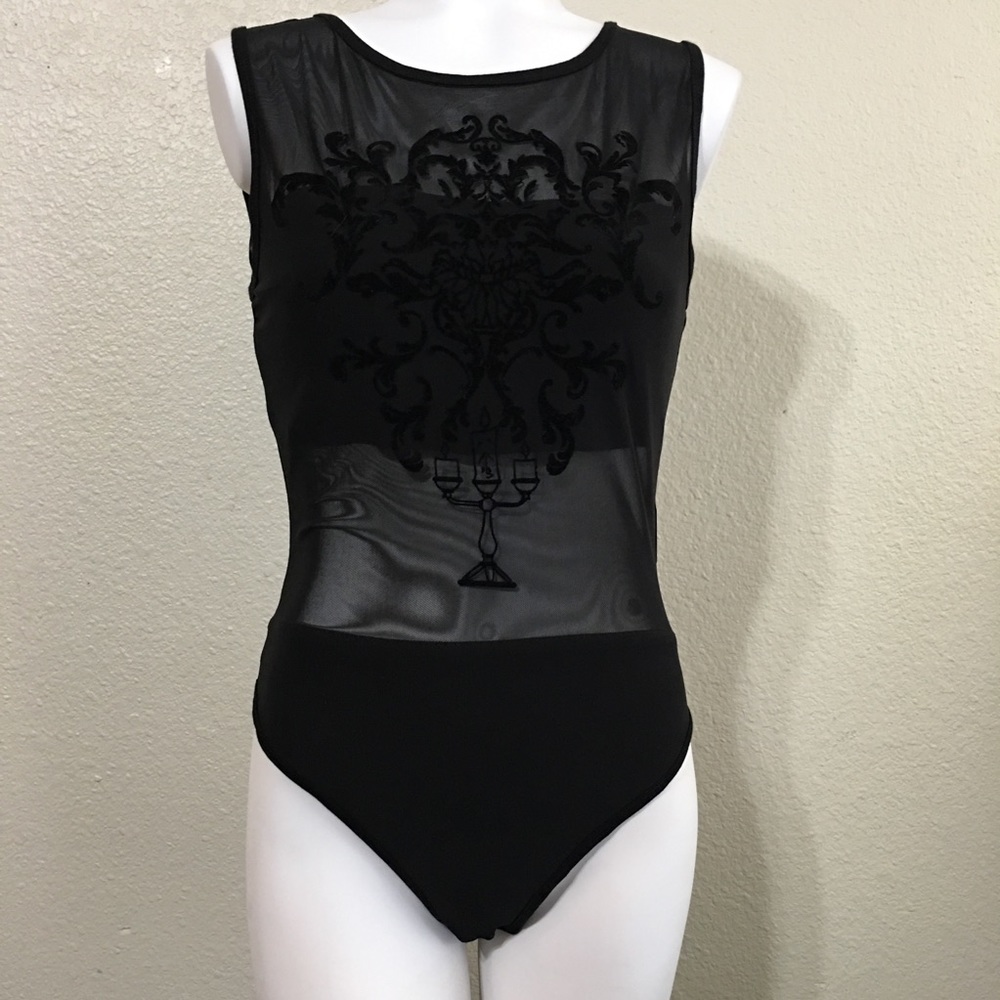 MINKPINK Disney Enlighten Me Mesh Bodysuit